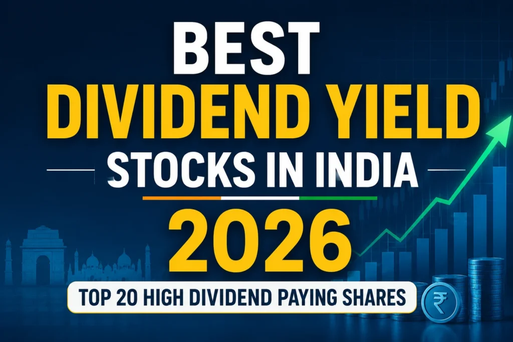 Best Dividend Yield Stocks in India 2026: Top 20 High Dividend Paying Shares