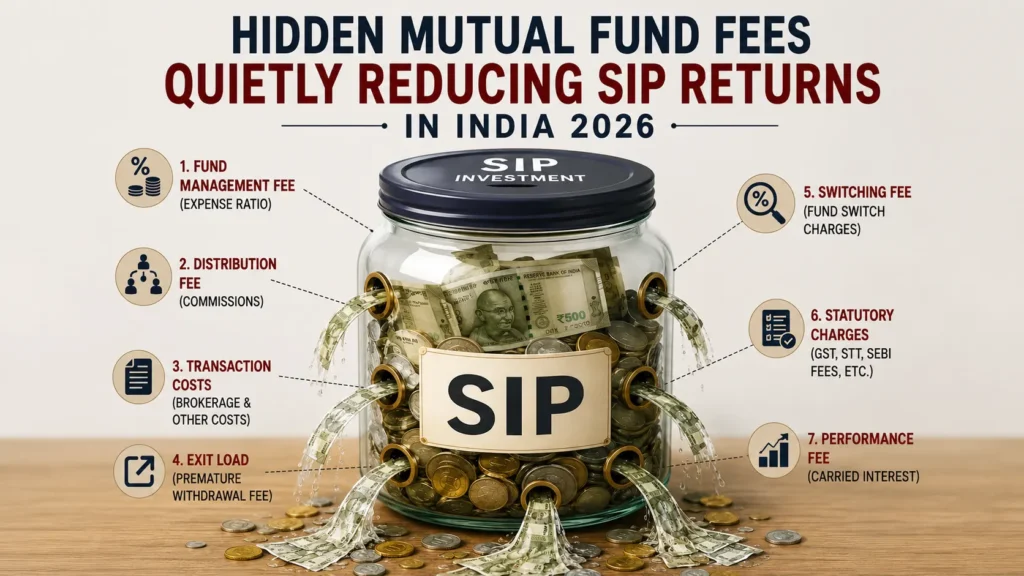 Hidden mutual fund fees quietly reducing SIP returns in India 2026