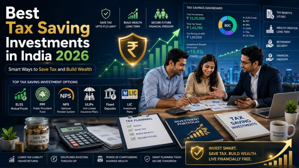 Best Tax Saving Investments in India 2026